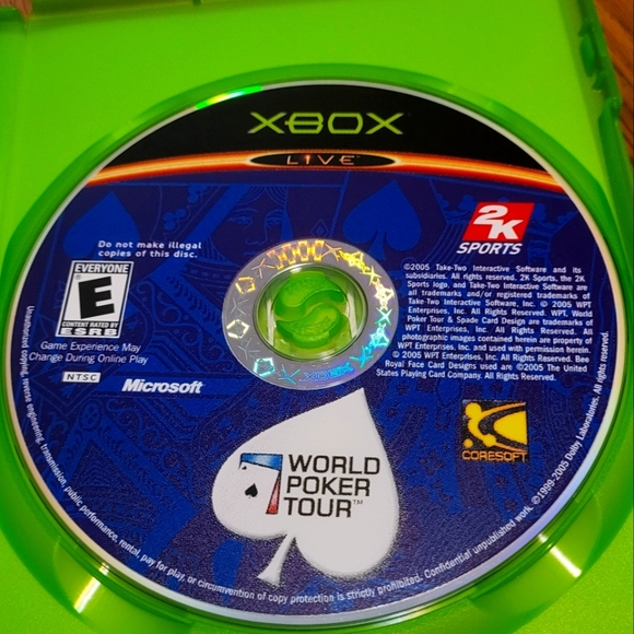 World Poker Tour Xbox Game Complete With Manual Near Mint Condition - Picture 3 of 10
